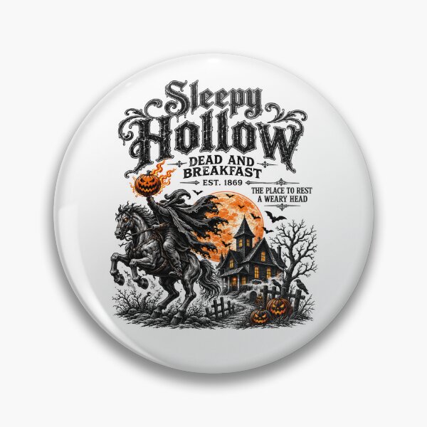 Item preview, Headless Horseman Halloween Gothic Haunted Mansion Vintage Horror Design designed and sold by CatiaStudioArt.