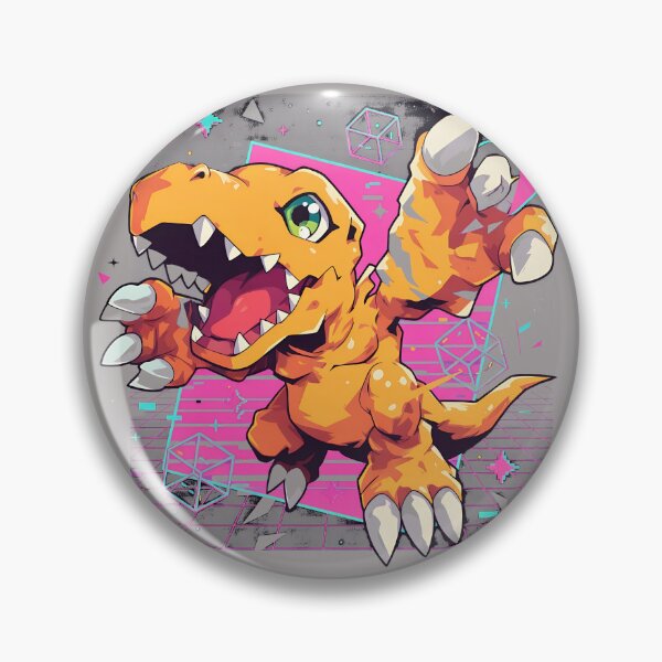 Item preview, Agumon Roaring Shatter Effect Anime Creature-26 designed and sold by AnetteSchaller.