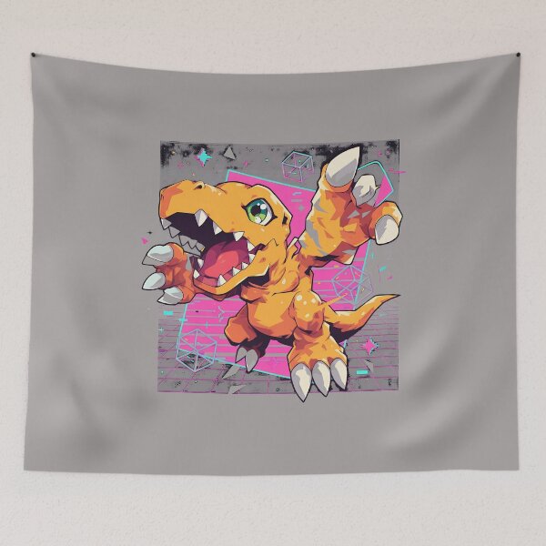 Item preview, Agumon Roaring Shatter Effect Anime Creature-26 designed and sold by AnetteSchaller.