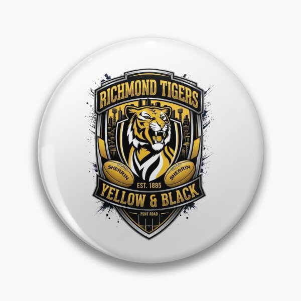 Item preview, Richmond Tigers Football Club Emblem Art designed and sold by BlasiseDS.