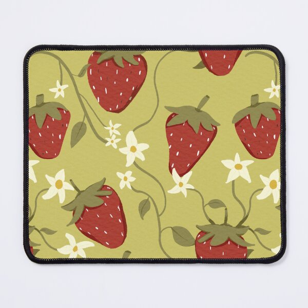 Item preview, Strawberry Pattern designed and sold by PlainMaddiShop.