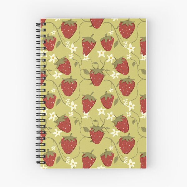 Item preview, Strawberry Pattern designed and sold by PlainMaddiShop.