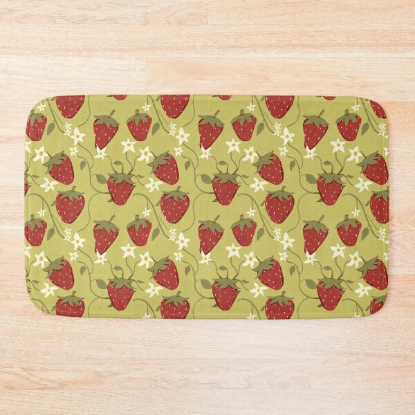 Item preview, Strawberry Pattern designed and sold by PlainMaddiShop.