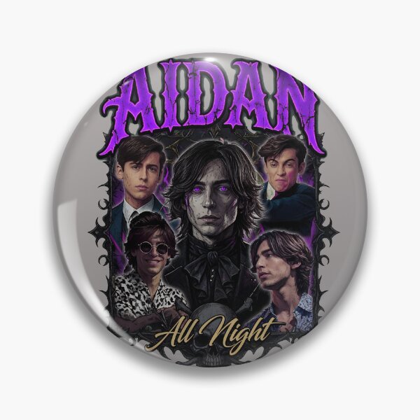Item preview, Aidan Gallagher Portrait Fan Retro Vibe-45 designed and sold by AnetteSchaller.