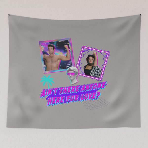 Item preview, Ain't There Anyone Here For Love 80s Retro Flex-44 designed and sold by AnetteSchaller.