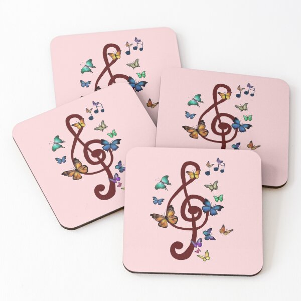 Item preview, fluttering clef designed and sold by Blumchen.