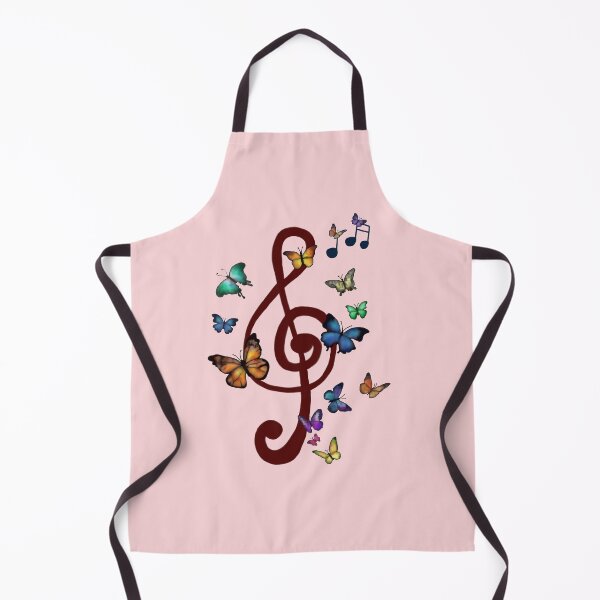 Item preview, fluttering clef designed and sold by Blumchen.