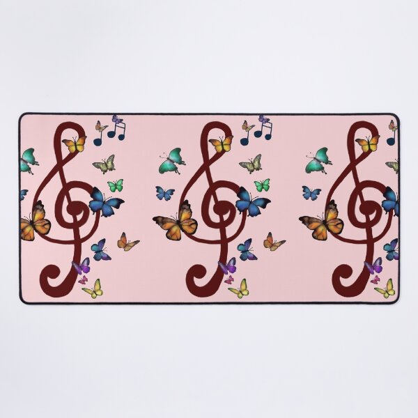 Item preview, fluttering clef designed and sold by Blumchen.