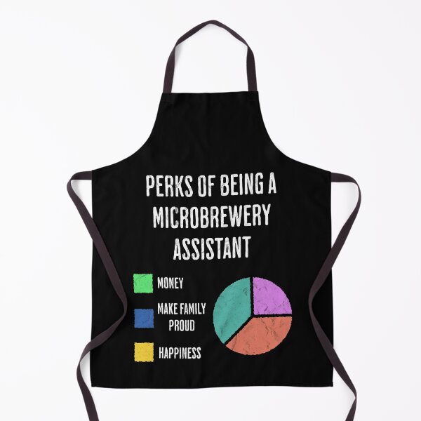 Item preview, Funny Microbrewery Assistant Perks Pie Chart designed and sold by d247.