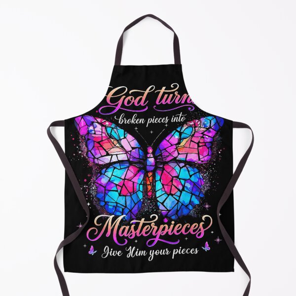 Item preview, God Turns Broken Pieces Into Masterpieces Butterfly Faith designed and sold by Crookedorbit ⭐⭐⭐⭐⭐ .
