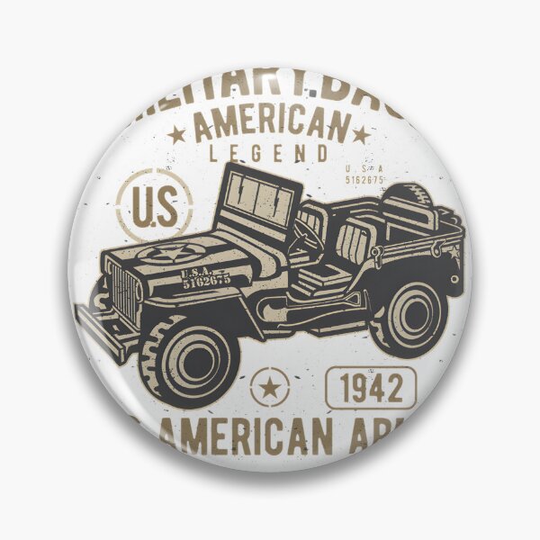 Item preview, Vintage US Army Jeep Military Vehicle Classic Design designed and sold by kawin302.