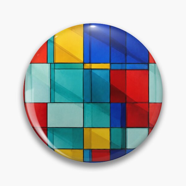 Artikelvorschau, Malaga Port Cube Mosaik – Modernes geometrisches Farbblockmuster entworfen und verkauft von PrintGo26.