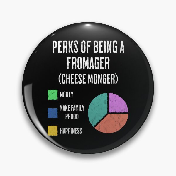 Item preview, Funny Fromager Cheese Monger Perks Chart designed and sold by d247.