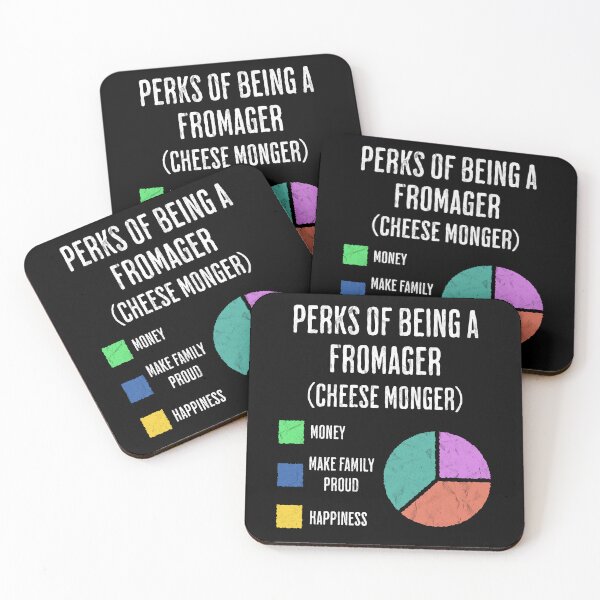 Item preview, Funny Fromager Cheese Monger Perks Chart designed and sold by d247.