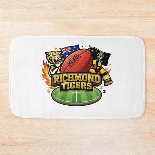 Item preview, Richmond Tigers Football Aussie Pride Graphic Art designed and sold by BlasiseDS.