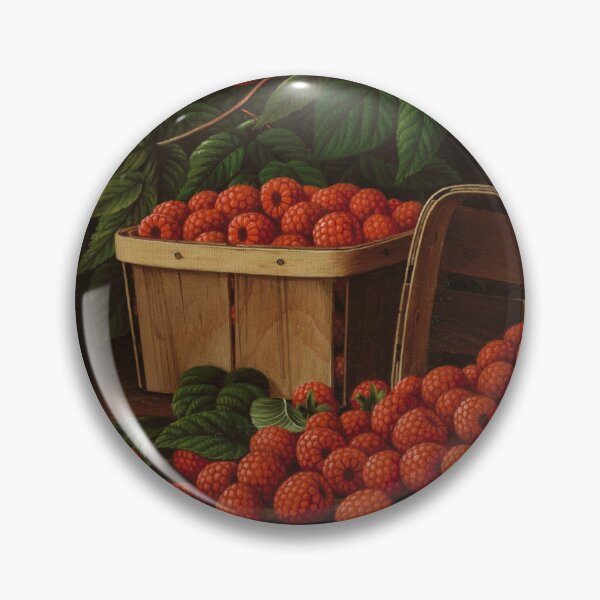 Item preview, Raspberries in Basket by Levi Wells Prentice, 1890 designed and sold by Exhumed Archives.
