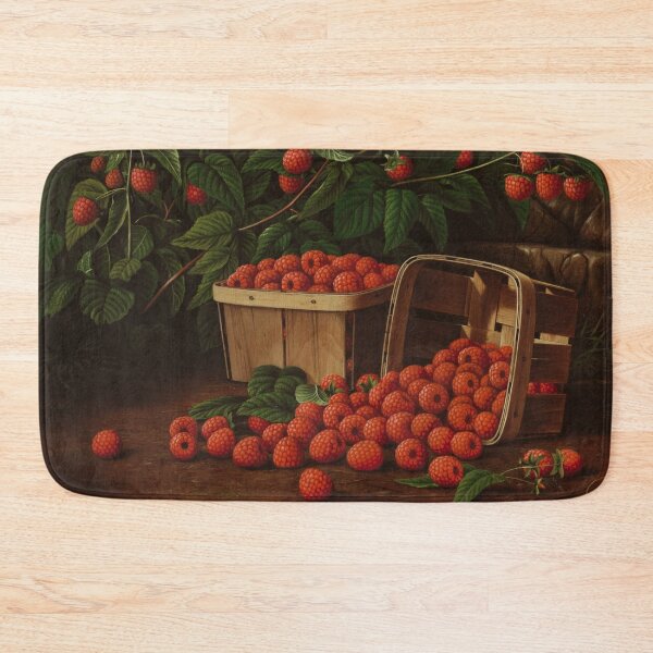 Item preview, Raspberries in Basket by Levi Wells Prentice, 1890 designed and sold by Exhumed Archives.