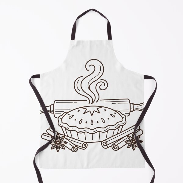 Item preview,  Cozy Autumn Pie and Baking Illustration designed and sold by KMKDesignStudio.
