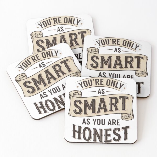 Item preview, You're only as smart as you are honest designed and sold by blessitshop.