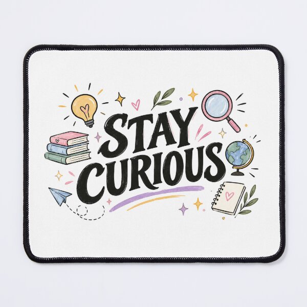 Item preview, Stay Curious designed and sold by Snikdha.