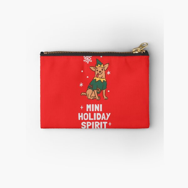Item preview, Chihuahua Dog wearing Christmas Elf Outfit designed and sold by monkik.