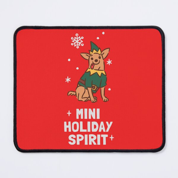 Item preview, Chihuahua Dog wearing Christmas Elf Outfit designed and sold by monkik.