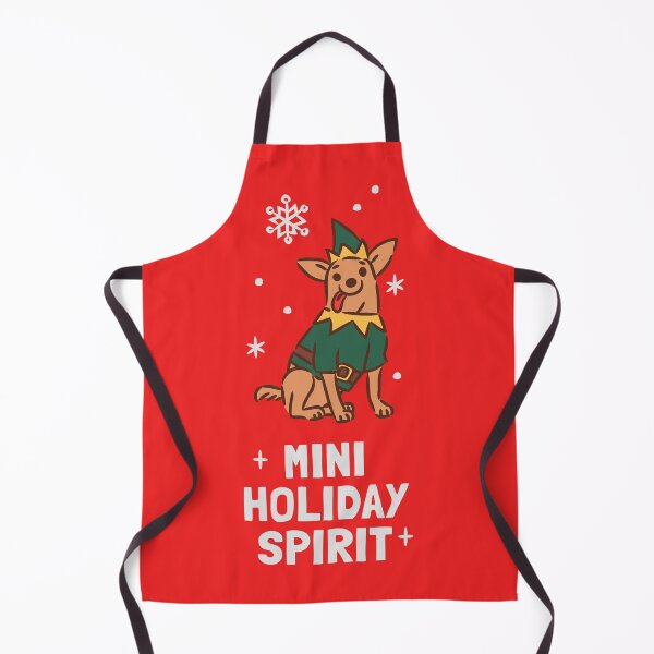 Item preview, Chihuahua Dog wearing Christmas Elf Outfit designed and sold by monkik.
