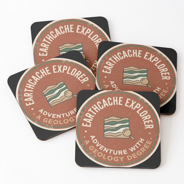 Item preview, EarthCache Explorer Geology Geocaching Patch designed and sold by mnkyride.