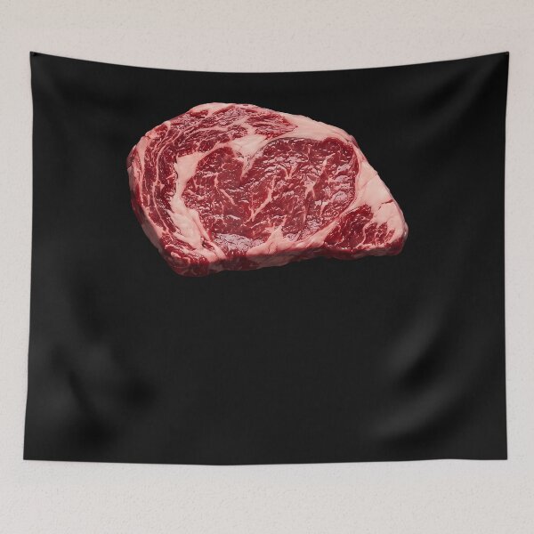 Item preview, Raw Steak Barbeque Bbq designed and sold by Chromatic-Cubes.