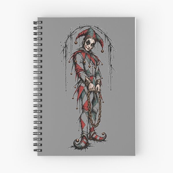 Item preview, Chained Jester Beneath Broken Lines designed and sold by Qenlo.