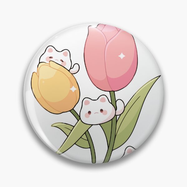 Item preview, wow kawaii cat tulip designed and sold by Borublue.