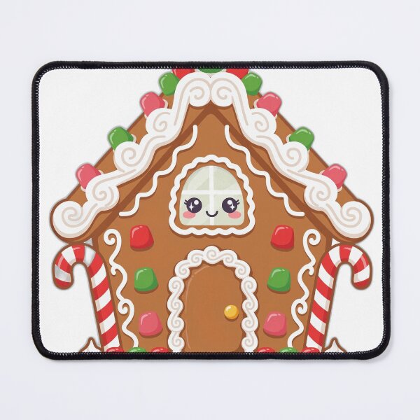 Item preview, Gingerbread House Shirt – Cute Christmas Holiday Tee designed and sold by KERK Art and Design.