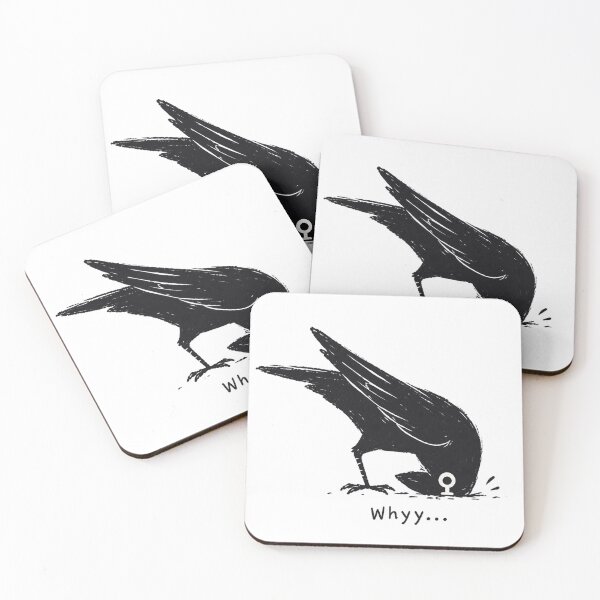Item preview, Crow Having a Moment designed and sold by Quelon.