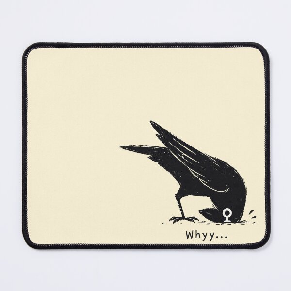 Item preview, Crow Having a Moment designed and sold by Quelon.