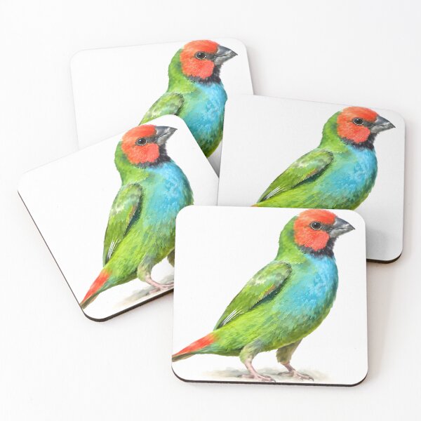 Item preview, Fiji Parrotfinch (Erythrura pealii) designed and sold by HOMETOWN86.