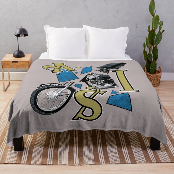 Item preview, AJS Vintage Motorcycle Retro Graphic Tee-60 designed and sold by MikeMichaelj.