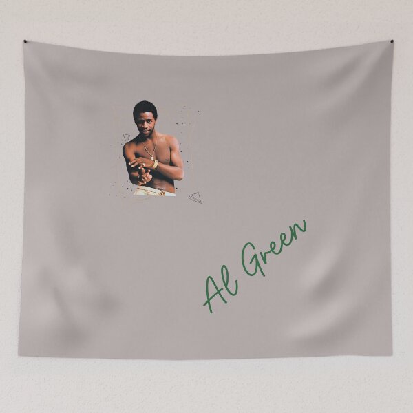 Item preview, Al Green Iconic Portrait Retro Musician Tee-43 designed and sold by MikeMichaelj.