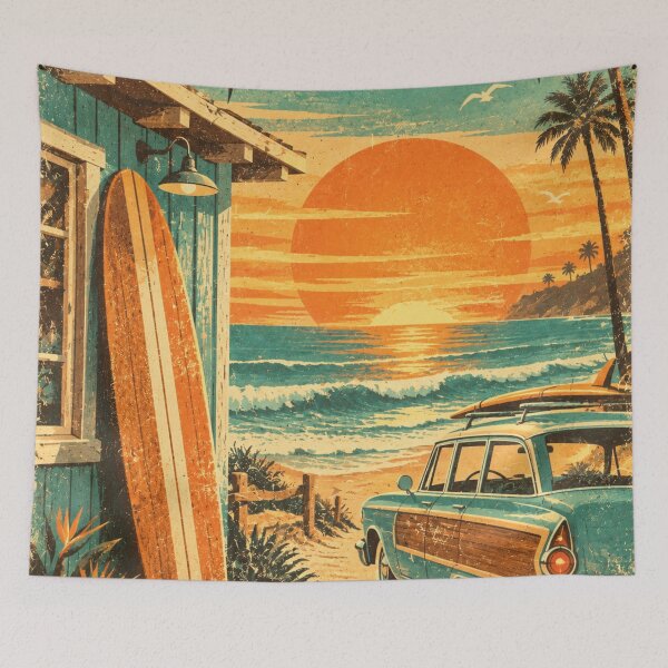 Item preview, Vintage Surf Escape designed and sold by i-corp.