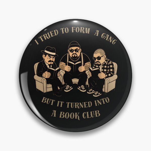 Item preview, I Tried to Form a Gang But It Turned Into a Book Club – Funny Bookworm Design designed and sold by Irysek.