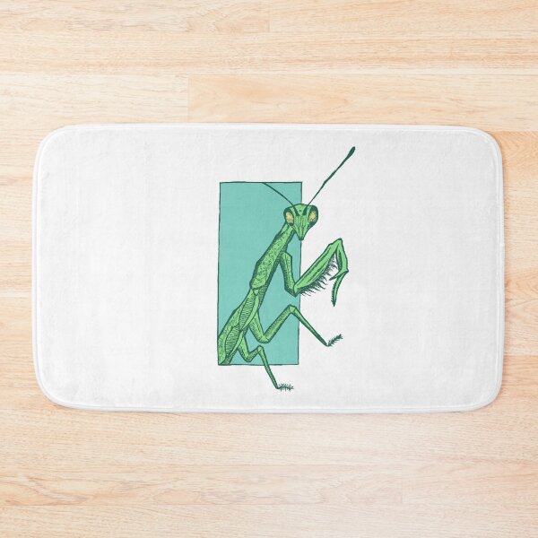 Item preview, Praying Mantis | Retro Bug Art | Hand Drawn Insect Graphic designed and sold by Half Mess.