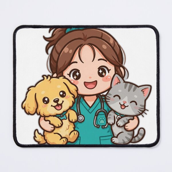 Item preview, Vet Tech Shirt – Cute Veterinary Tech Gift Tee designed and sold by KERK Art and Design.