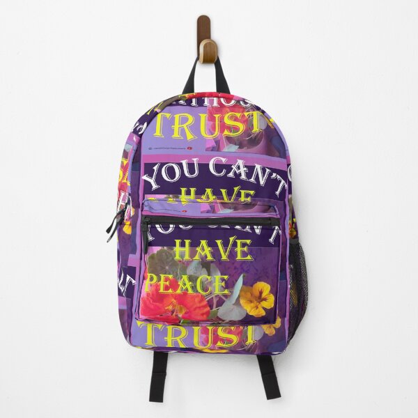 Item preview, "YOU CAN'T HAVE PEACE WITHOUT TRUST" no. 34 designed and sold by VAVibrationArt.