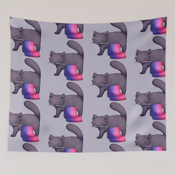 Item preview, Bisexual Cat designed and sold by MixiLunar.
