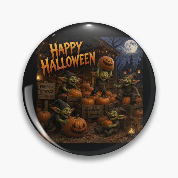 Item preview, HALLOWEEN GOBLINS & PUMPINS designed and sold by Alwaysready!!!.