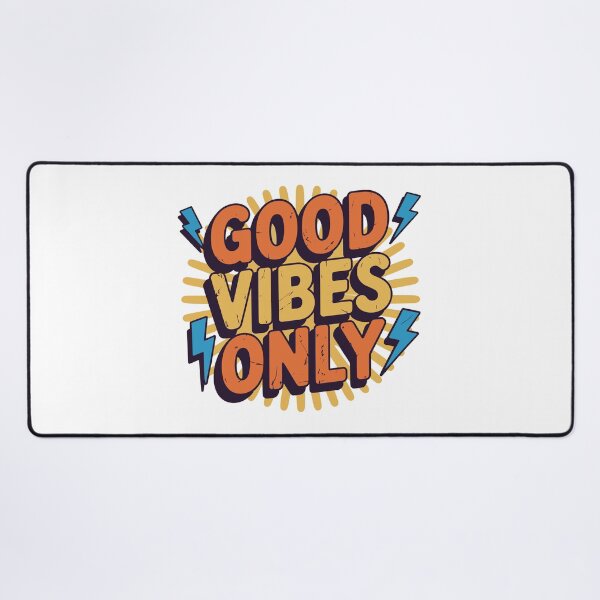Item preview, Good Vibes Only – Positive Vibes Motivational Typography Design designed and sold by Amsafjol.