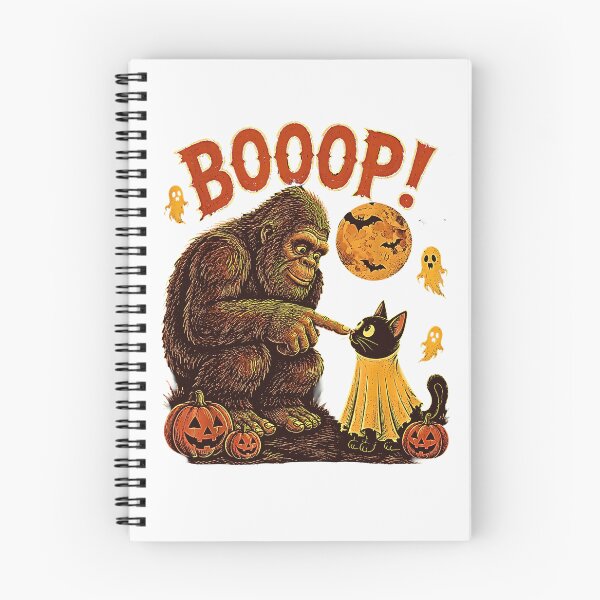 Item preview, Boo Boo-p Bigfoot Ghost Funny Halloween Bigfoot Lovers Cat Mom designed and sold by Byhergawaa.