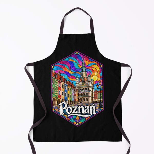 Item preview, Poznan City Poland Stained Glass Travel designed and sold by TomFrontierArt.