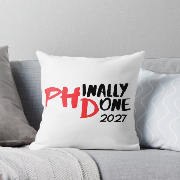 Item preview, Phinally Done Funny PhD Graduation Class 2027 designed and sold by Artycom.