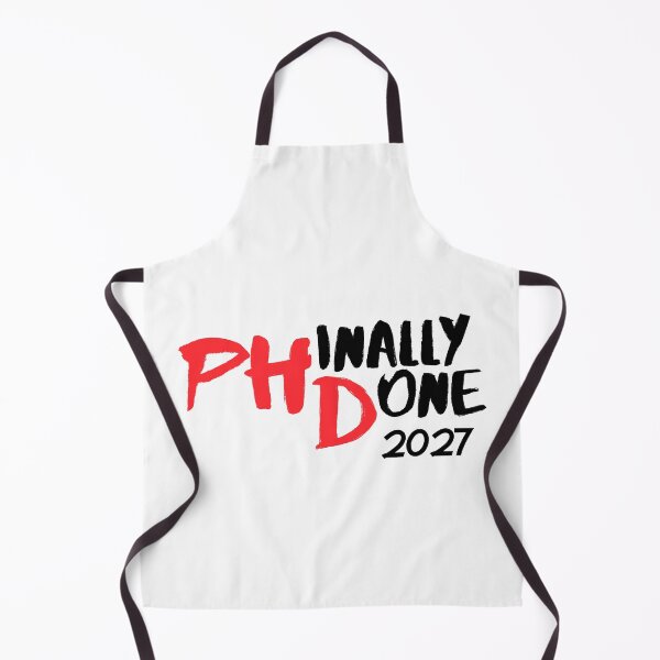 Item preview, Phinally Done Funny PhD Graduation Class 2027 designed and sold by Artycom.