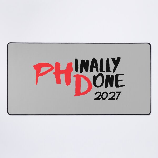 Item preview, Phinally Done Funny PhD Graduation Class 2027 designed and sold by Artycom.